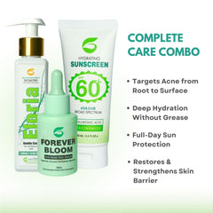 Complete Care Combo | Facewash + Sunblock + Serum